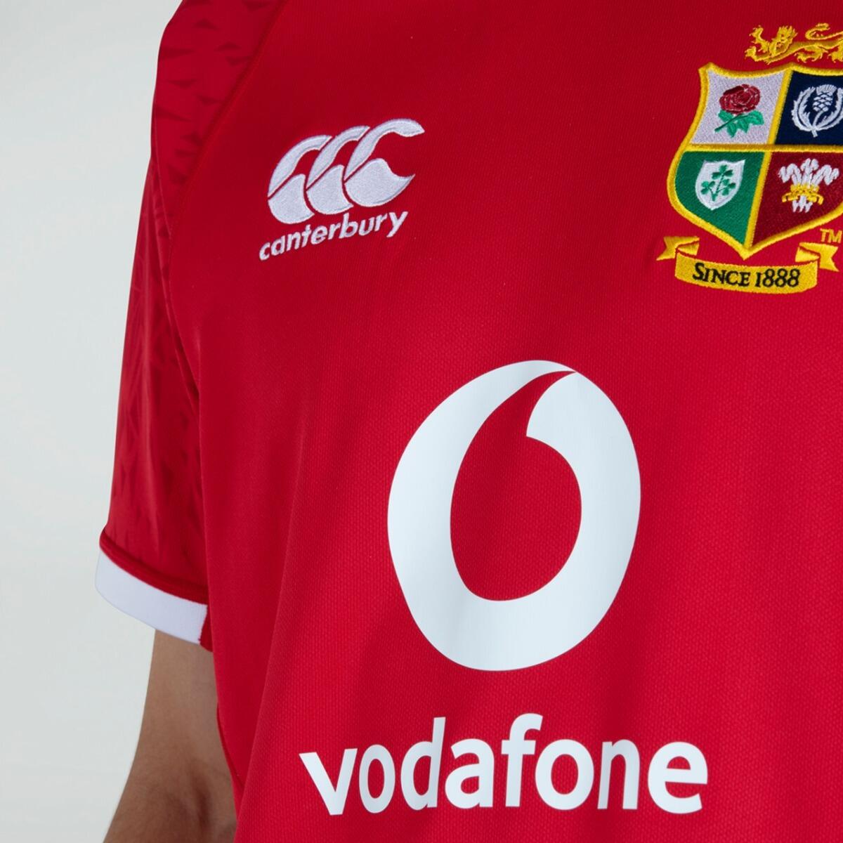 CCC British & Irish Lions 21 Pro Rugby Shirt Mens QA004756A70 Red 2/4