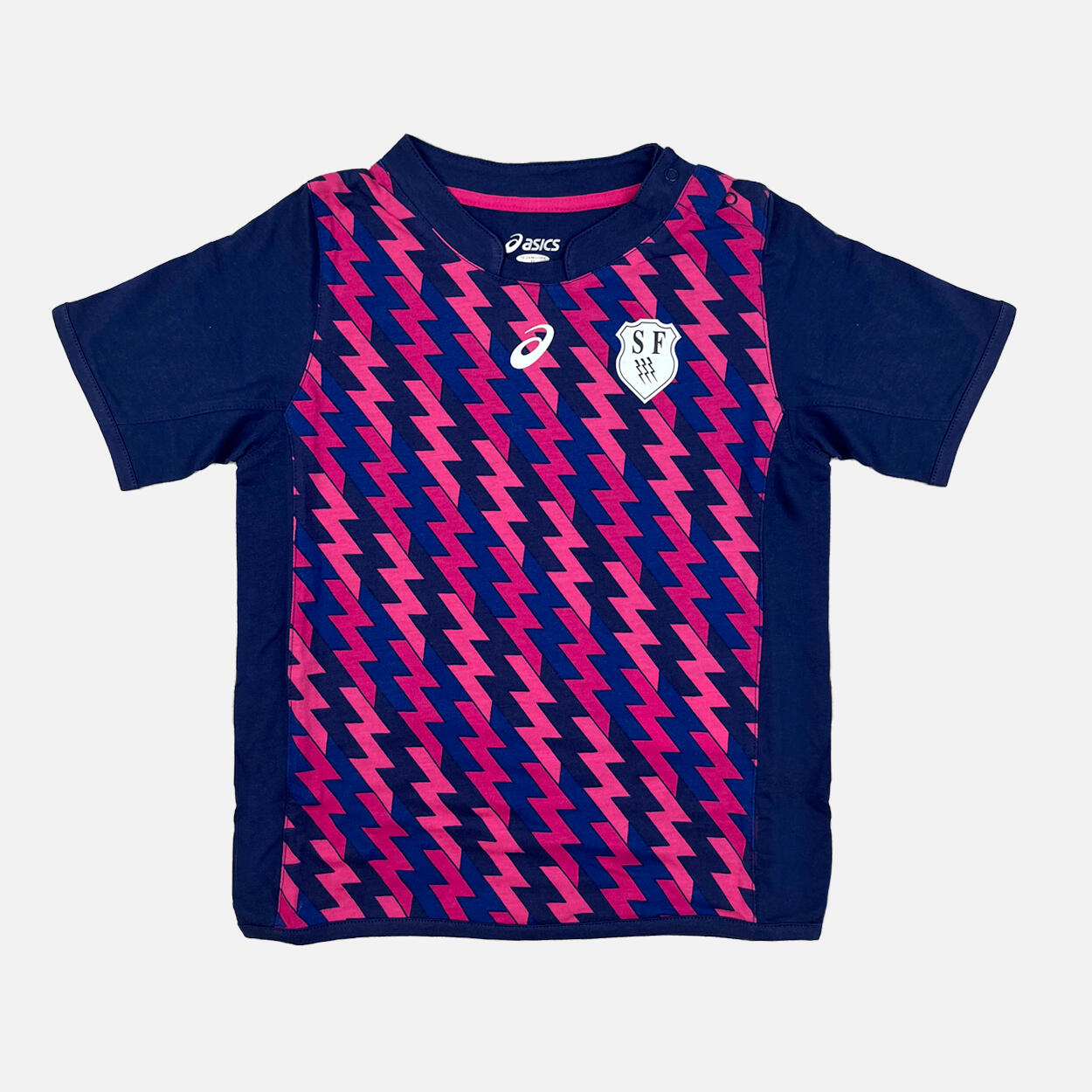 ASICS Stade Francais Infants Rugby Gameday Suit 134937RF-8029 Navy 2/4