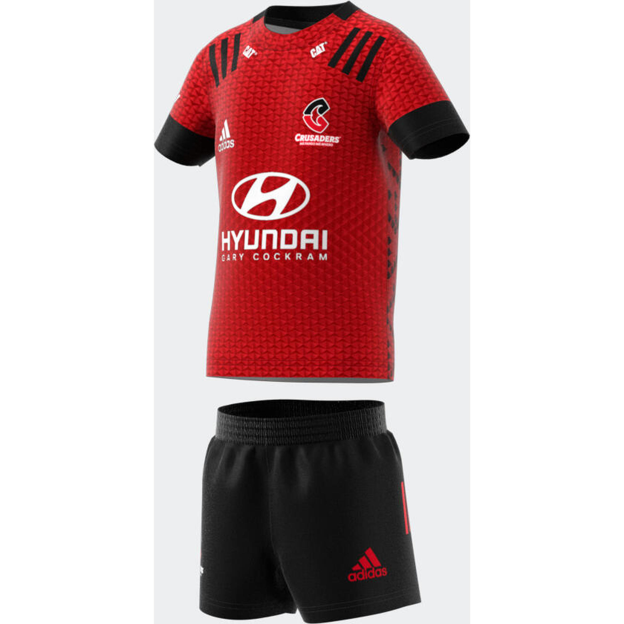 adidas Crusaders Home Mini Rugby Kit GR0775 Red 1/4