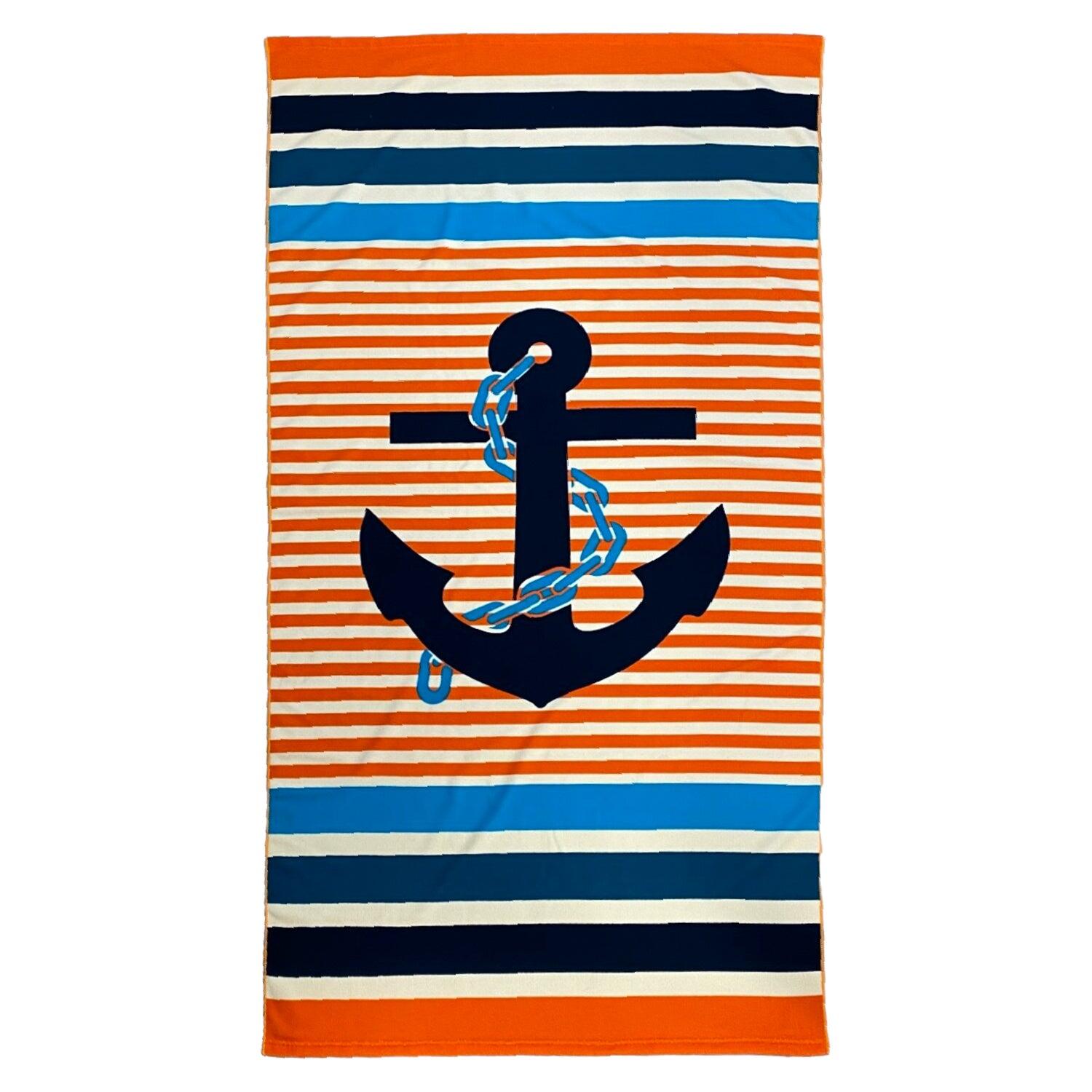 LE COMPTOIR DE LA PLAGE Microvezel strandlaken Galway 90x170 250g/m²