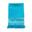 Fouta com forro de tecido felpudo Paski Turquoise 90x170 300g/sqm