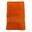 Serviette de bain éponge velours unie Classy Orange 90x180 500g/m²