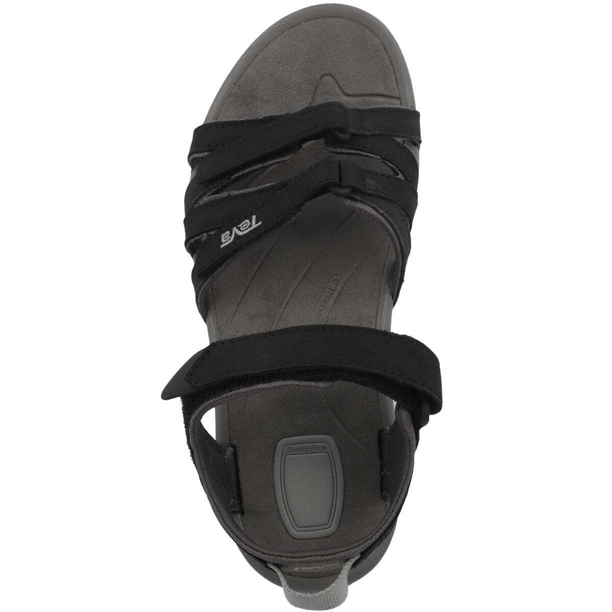 TEVA Teva Sandales W Tirra Leather BLACK  Femmes 2/5