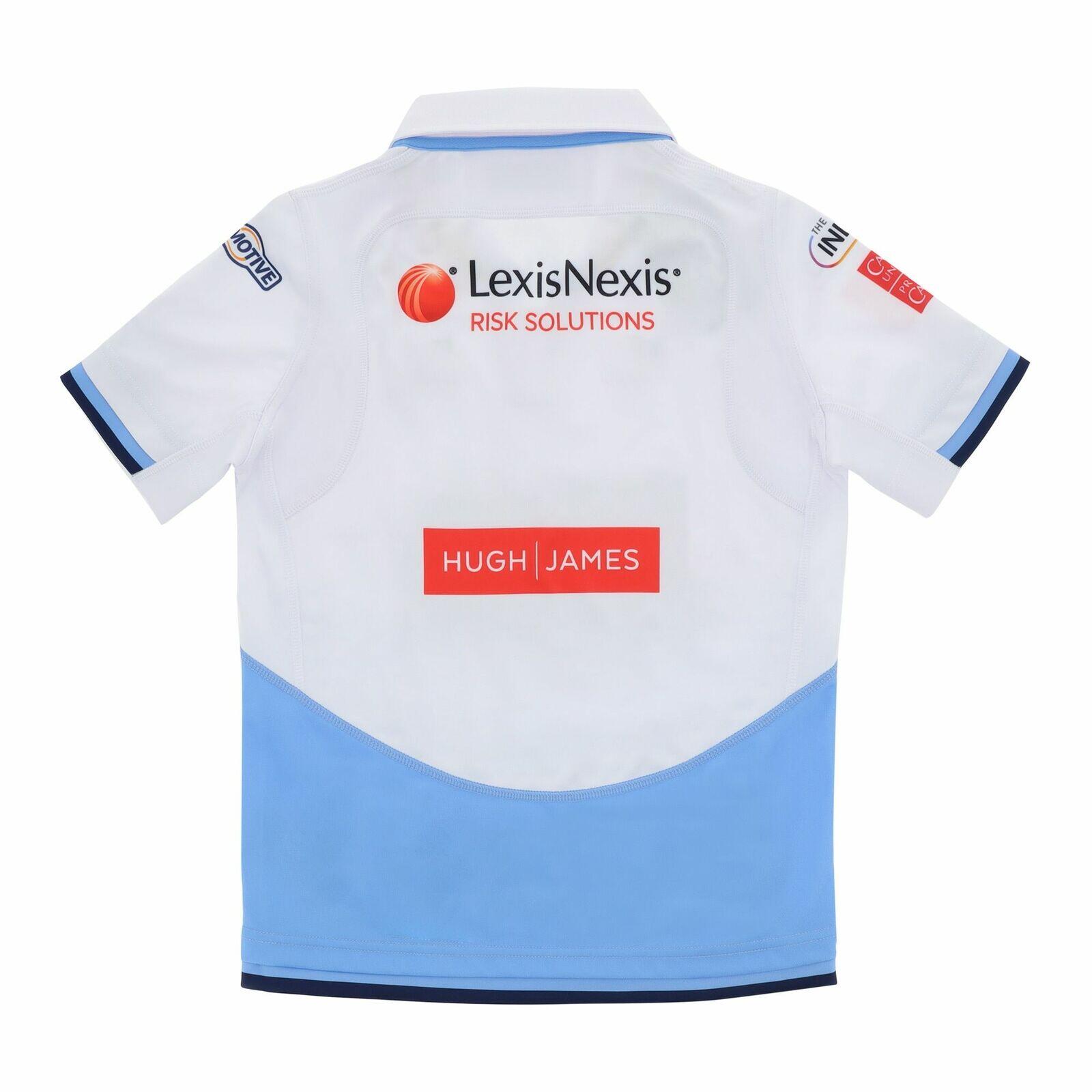 Macron Cardiff Blues Alternate Rugby Shirt Kids 58199814 White 2/4