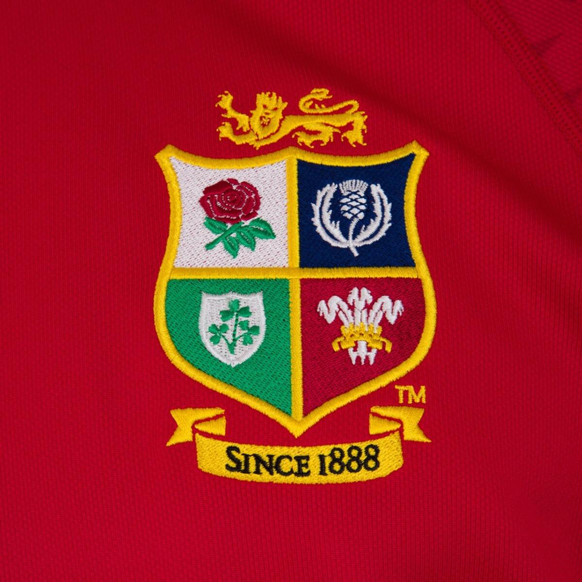 CCC British & Irish Lions 21 Pro Rugby Shirt Mens QA004756A70 Red 3/4