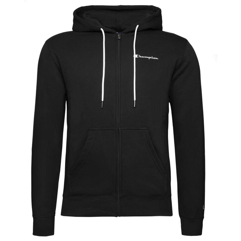 Champion Sweat-Shirt À Capuche Full Zip Noir Adulte