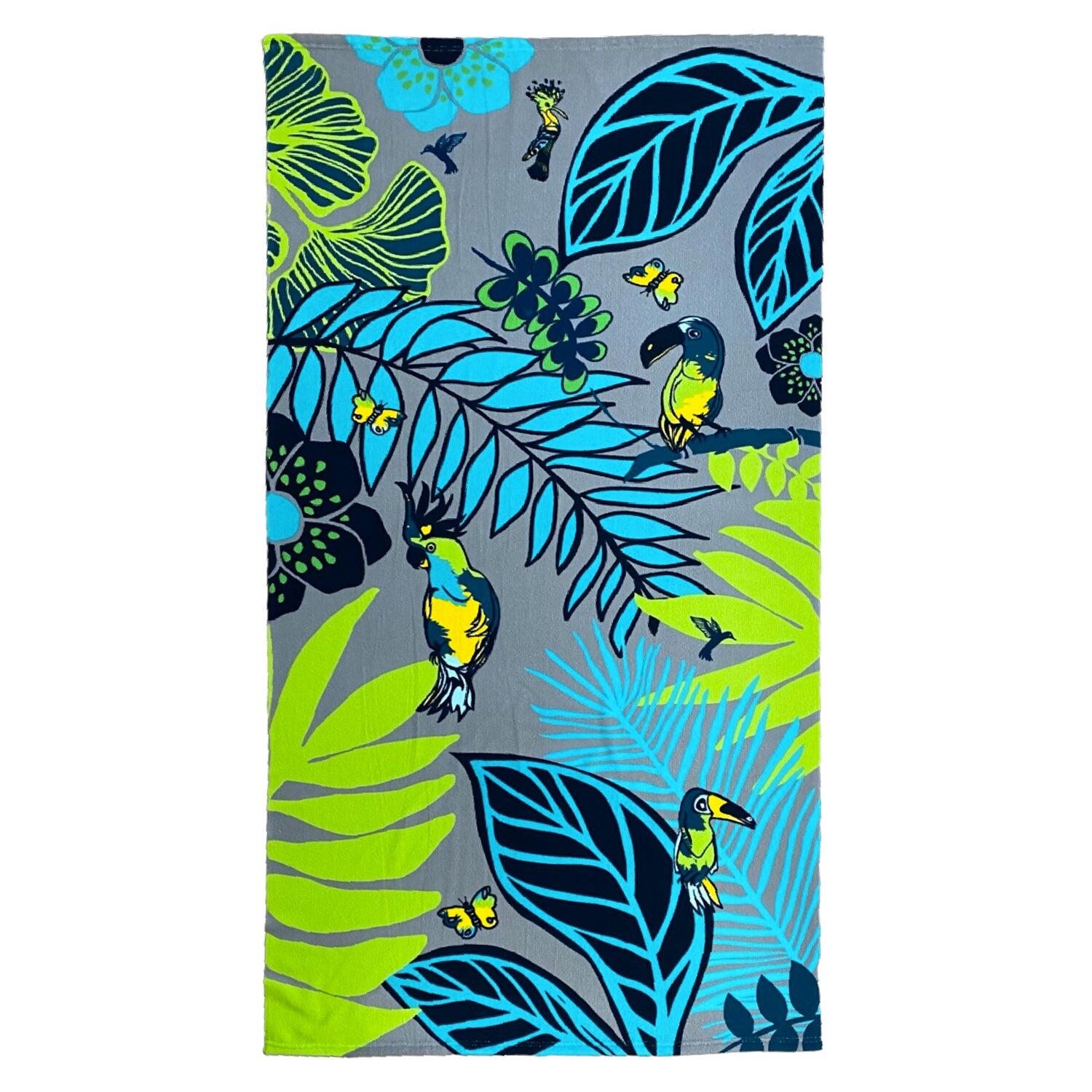 LE COMPTOIR DE LA PLAGE Microvezel strandlaken Yungas 90x170 250g/m²