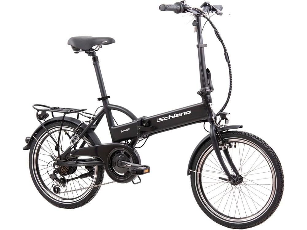 Bicicleta elétrica dobrável E-Sky 20" adulto, quadro em alumínio, garfo rígido 5/7