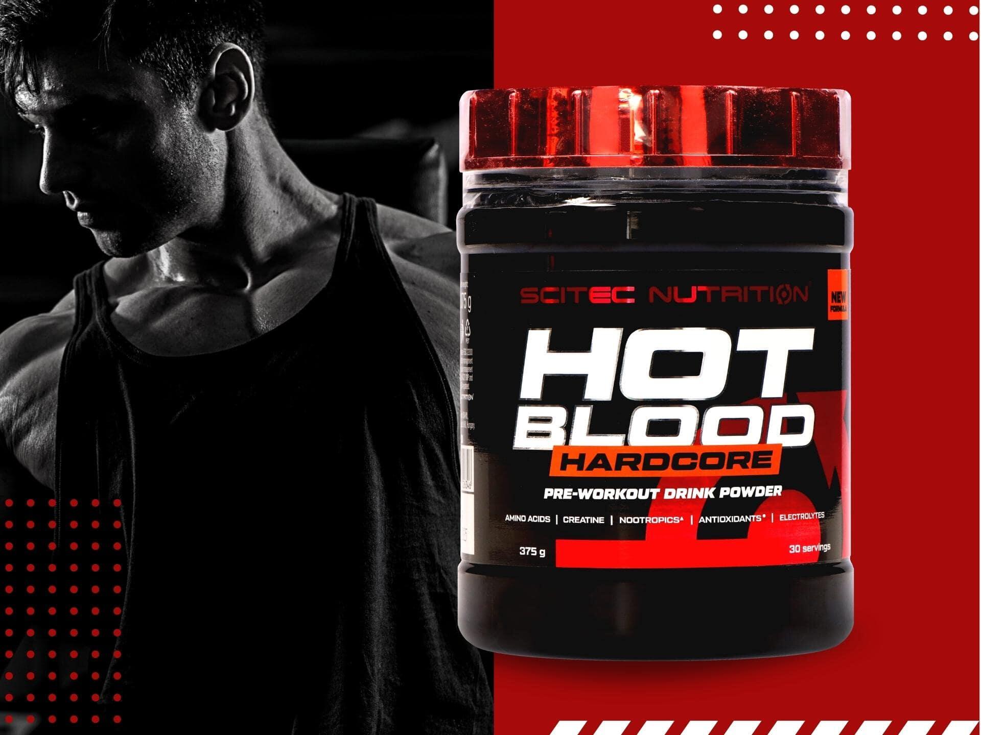 Preworkout | Hot Blood Hardcore (375g) | Tropical 3/4