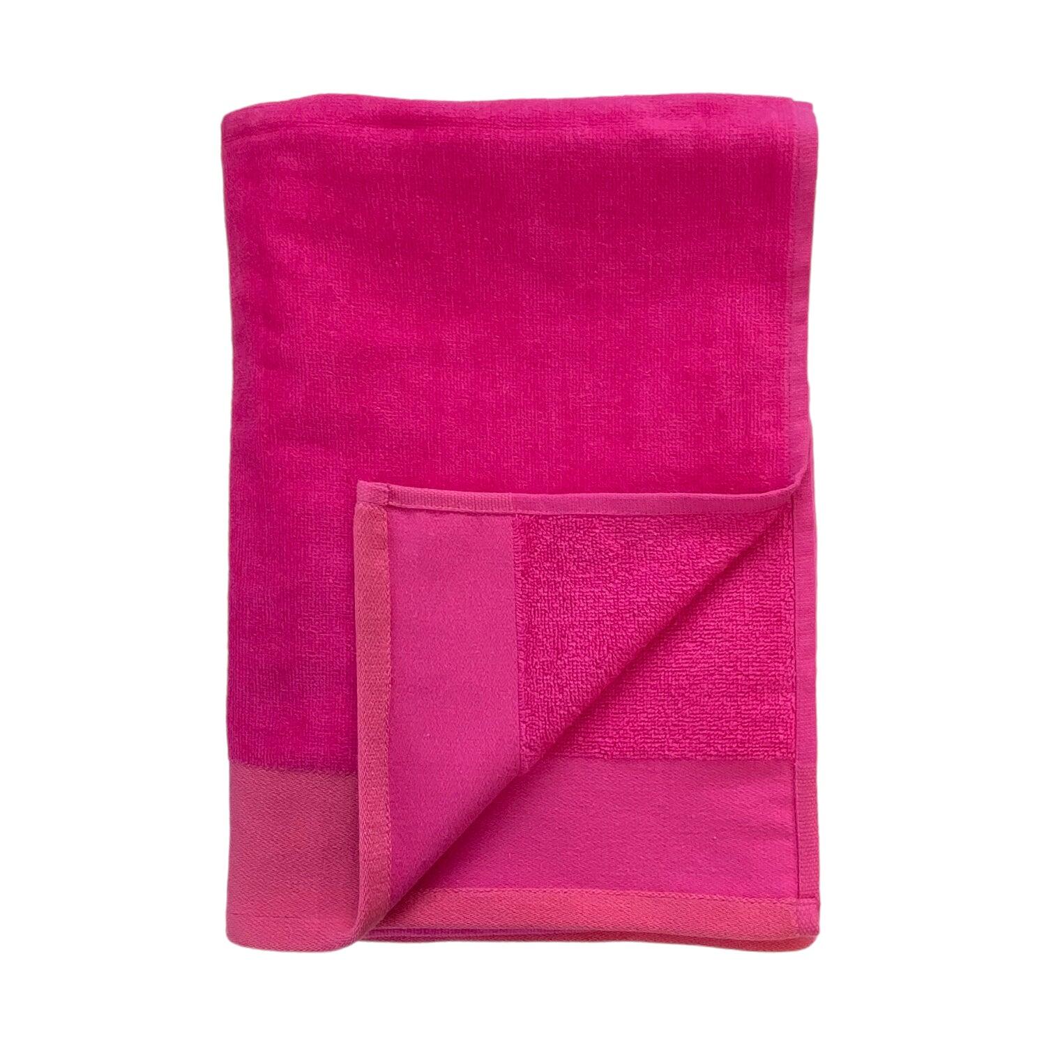 Asciugamano da bagno - Shady Fuchsia - 90x160 cm - 370 g/m² 3/4