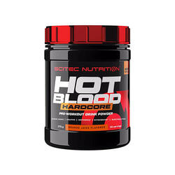Pre-entreno Hot Blood Hardcore 375 Gr Naranja - Scitec Nutrition