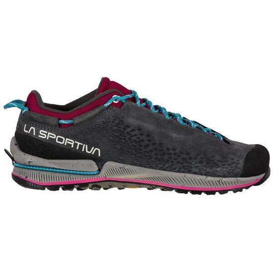 La Sportiva TX2 Evo Leather Women Carbon/Red Plum