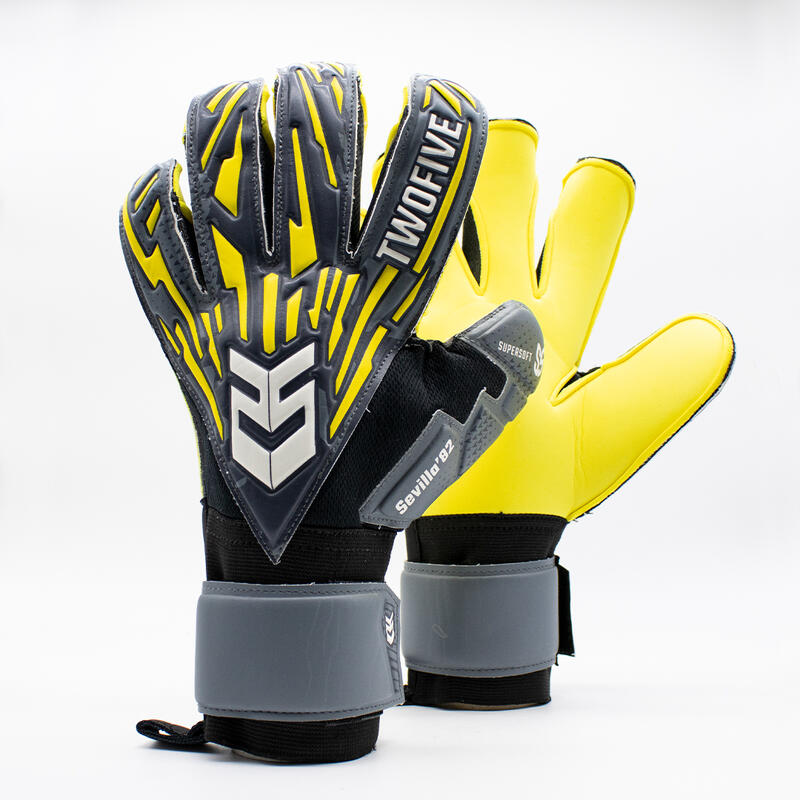 Guantes de Portero TwoFive Sevilla'82 Basic 2022 Gris