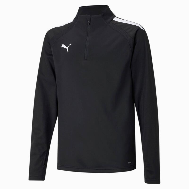 Sweatshirt TeamLIGA 1/4 Zip Unisex Kinder PUMA