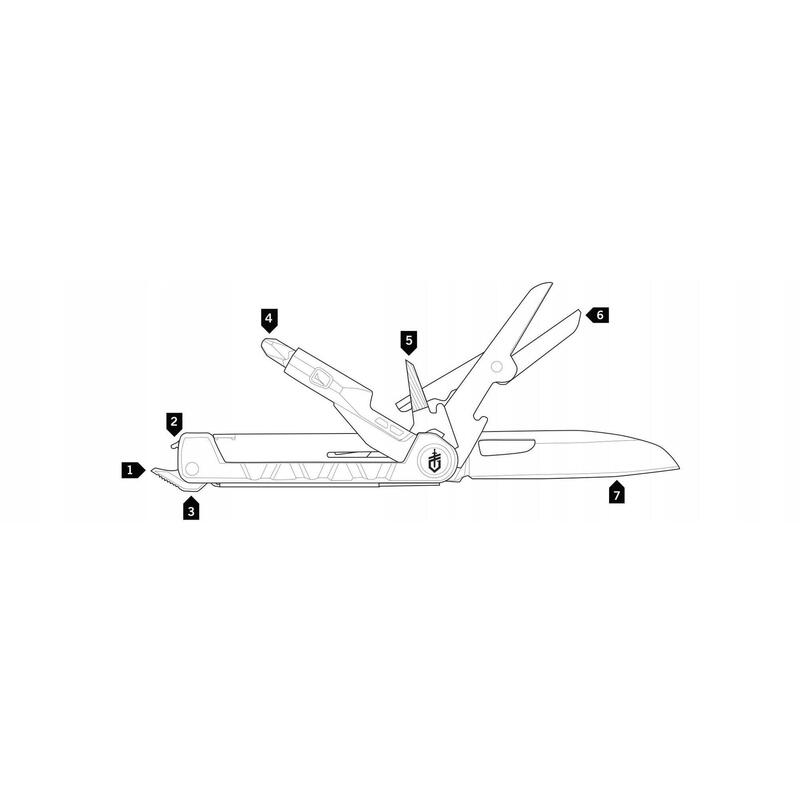 Multitool scyzoryk Gerber Armbar Drive Orange