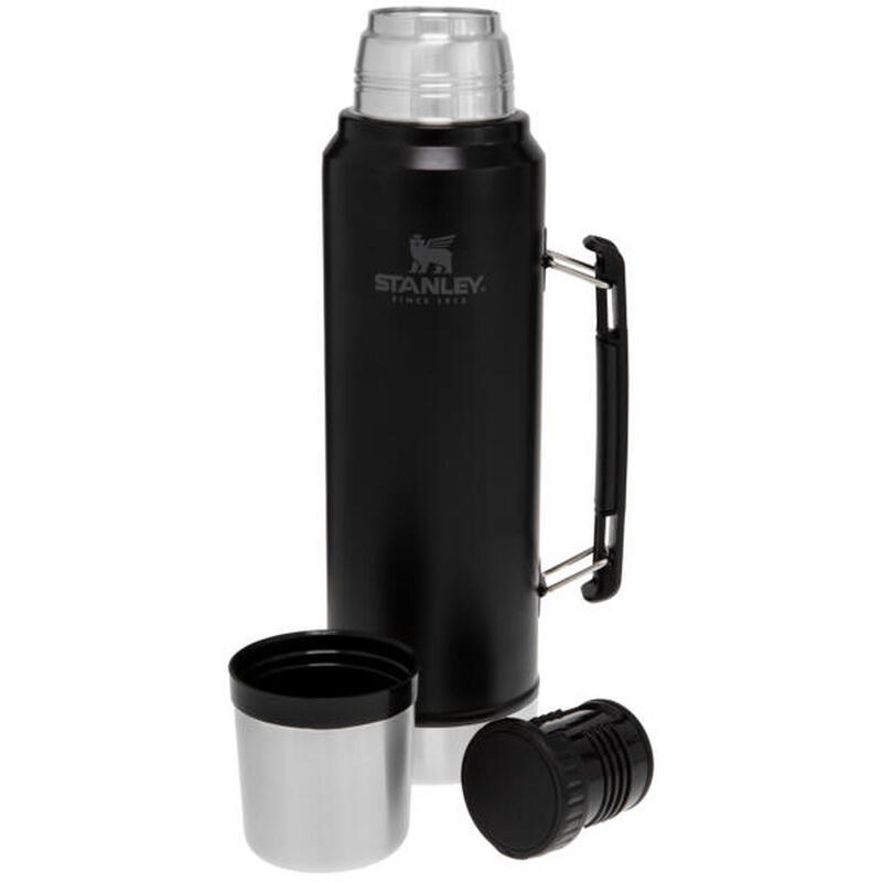 Borraccia Termica 1L (Doppia Parete Inox) Camminata - Ciclismo - Thermos Caffè