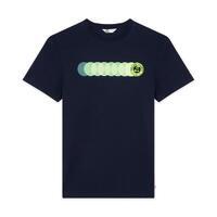 T-shirt Balle Jaune Homme Roland Garros - Marine