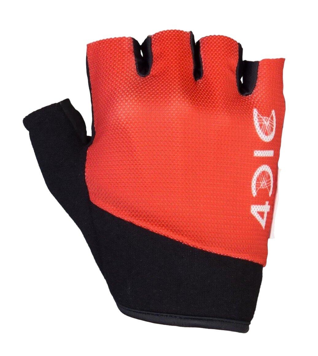 Luvas curtas vermelhas btt adulto 4cic