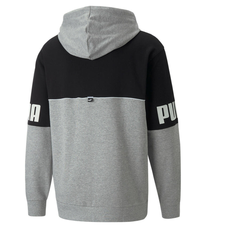 Bluza z kapturem z pełnym zamkiem błyskawicznym Puma Power Colorblock TR