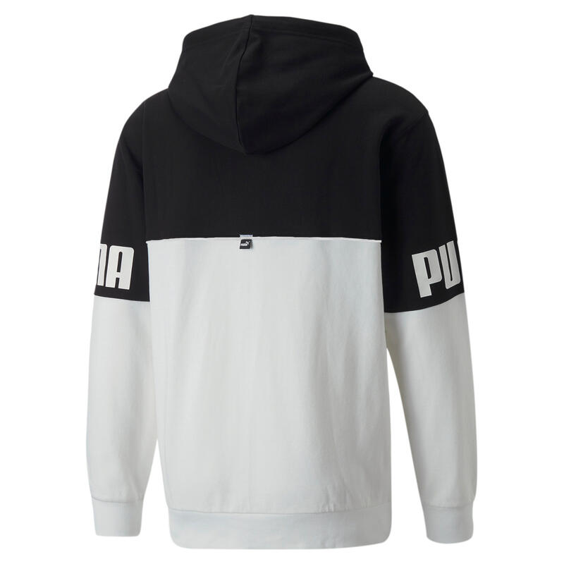 Full Zip Sweatshirt mit Kapuze Puma Power Colorblock TR