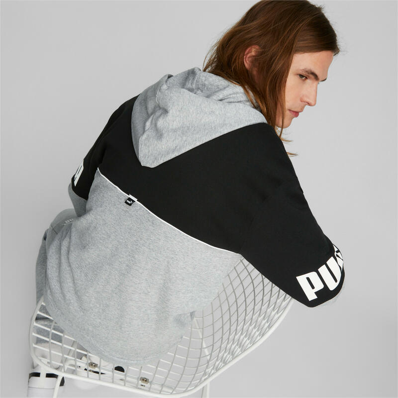 Full-Zip-Kapuzen-Sweatshirt Puma Power Colorblock TR