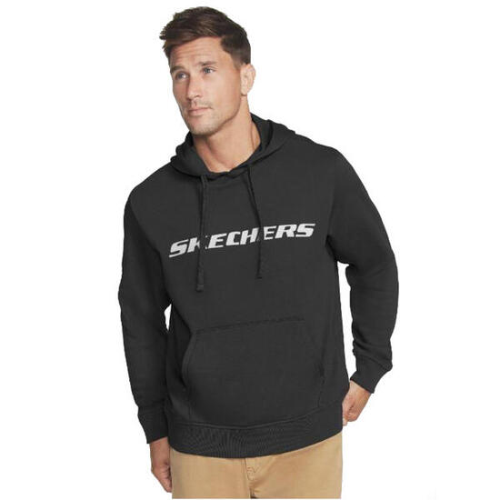 Skechers Heritage Pullover Hoodie, Herren, Sweatshirts, schwarz