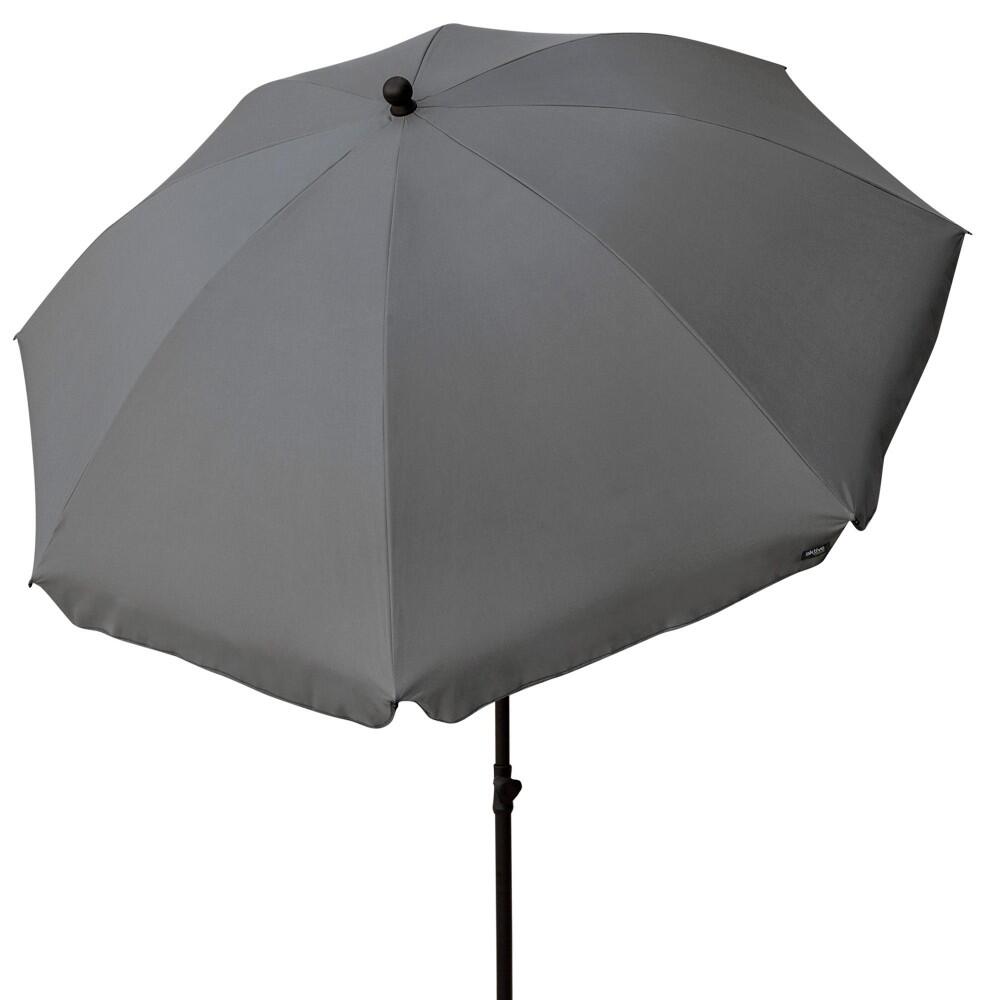 Aktive - Parasol De Jardin 240 Cm Protection Uv30 Gris Aktive Garden - Parasol - Gris - Taille Unique - Decathlon