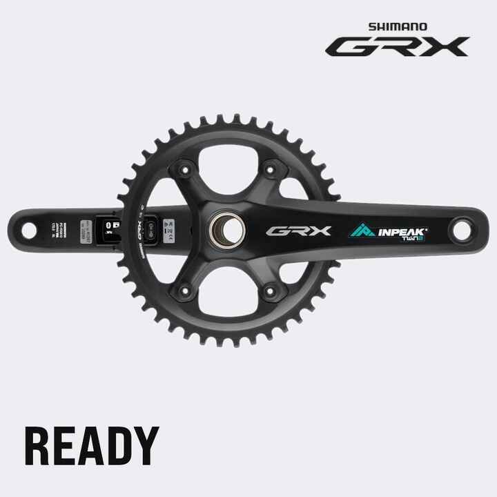 INPEAK TWIN2 POWERMETER SHIMANO GRX FCRX8102 42T INPEAK DECATHLON