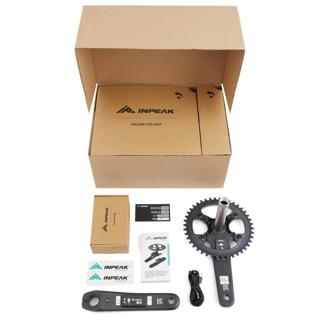 INPEAK TWIN2 POWERMETER | SHIMANO GRX FC-RX810-1 40T 6/6