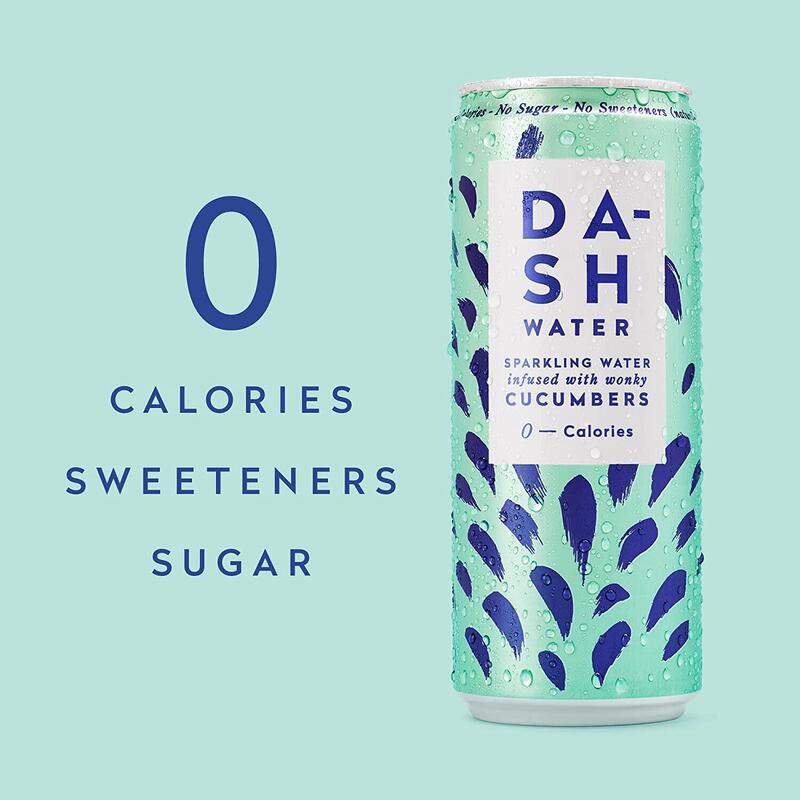 0 Calories Sparkling Water (330ml x 12cans) - Cucumber