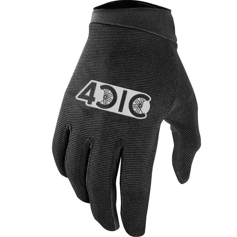 GUANTES NEGRO LARGO MTB Adulto 4CIC