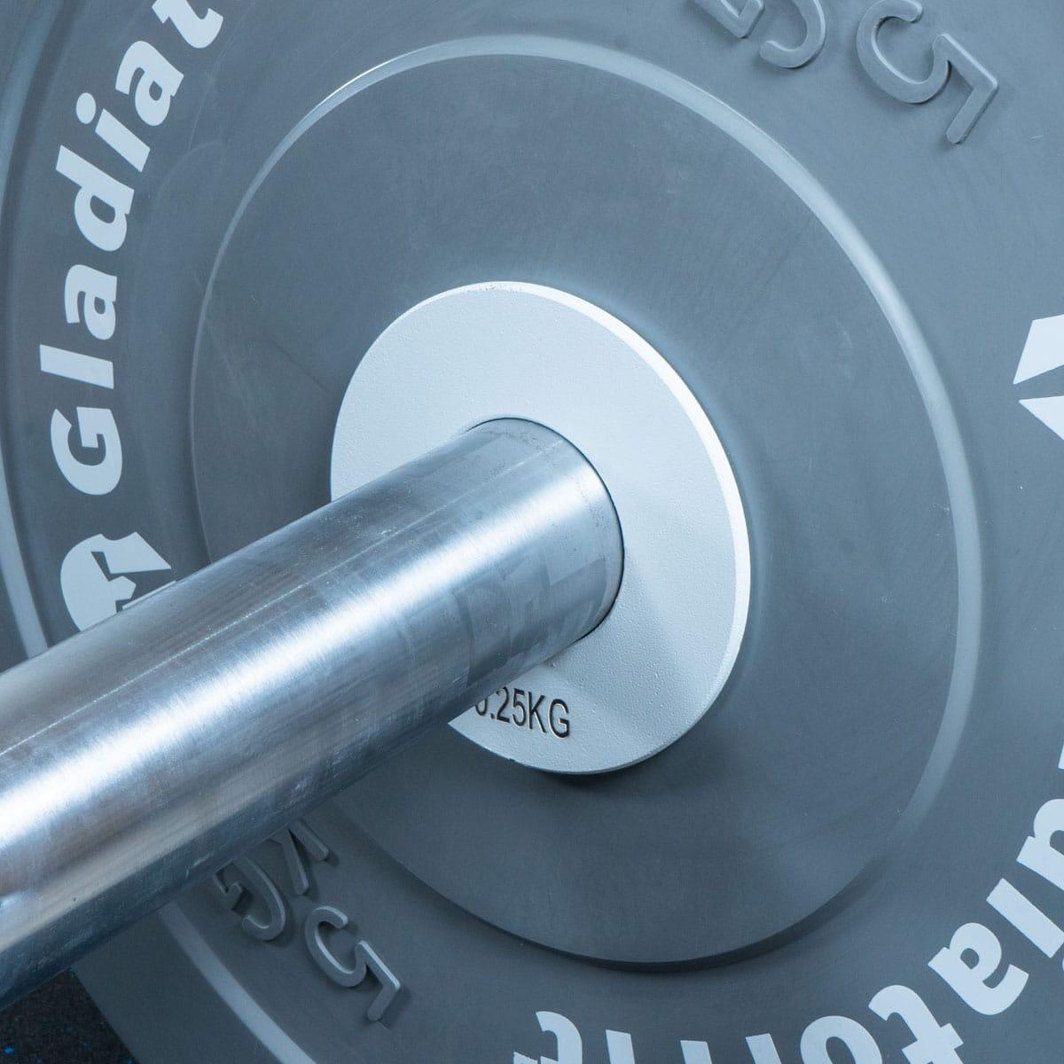 Disco frazionario aggiuntivo da 0,25 kg in metallo Ø 51 mm GladiatorFit 3/5