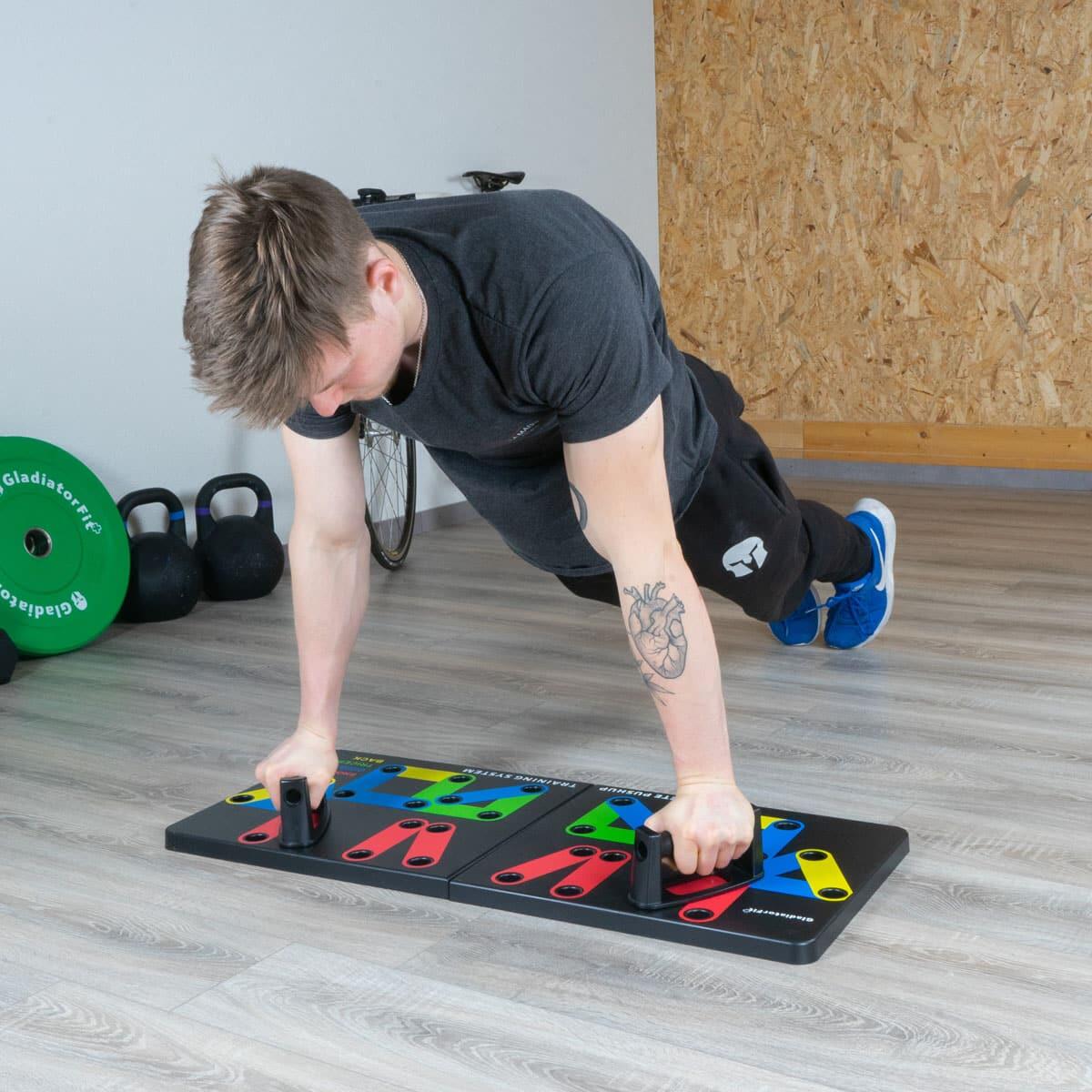 Planche pour pompes "Push Up Board" multifonctions GladiatorFit 5/5