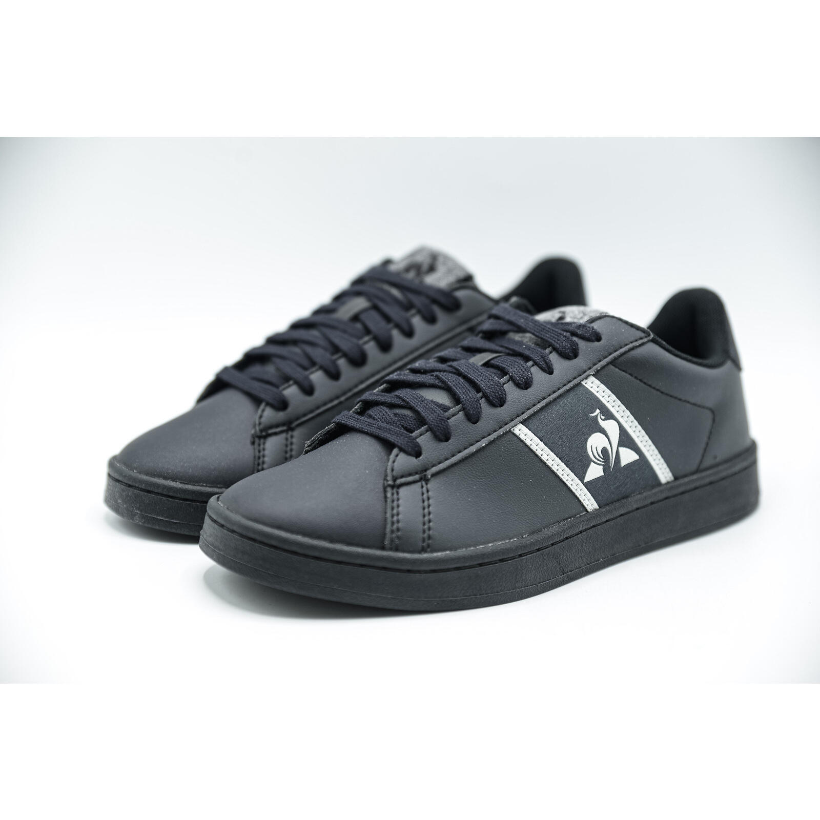 Baskets Le Coq Sportif Classic Soft Denim, Noir, Unisexe 3/7