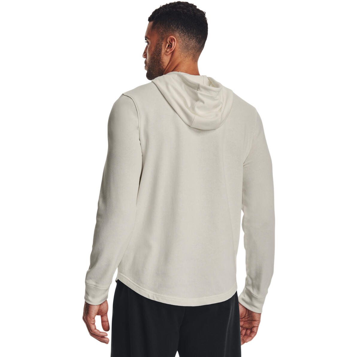 Capot Under Armour Project Rock Terry, Blanc, Hommes 2/4