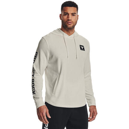 Sudadera Under Armour Project Rock Terry, Blanco, Hombre