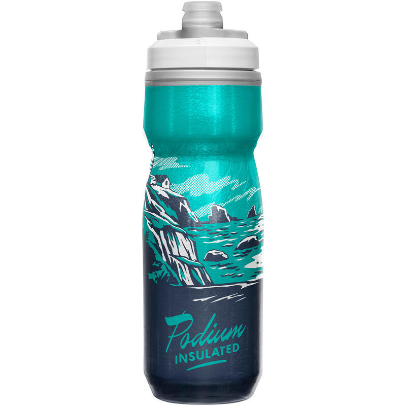 Bidon rowerowy izolowany CamelBak Podium Chill 620ml Edycja Limitowana