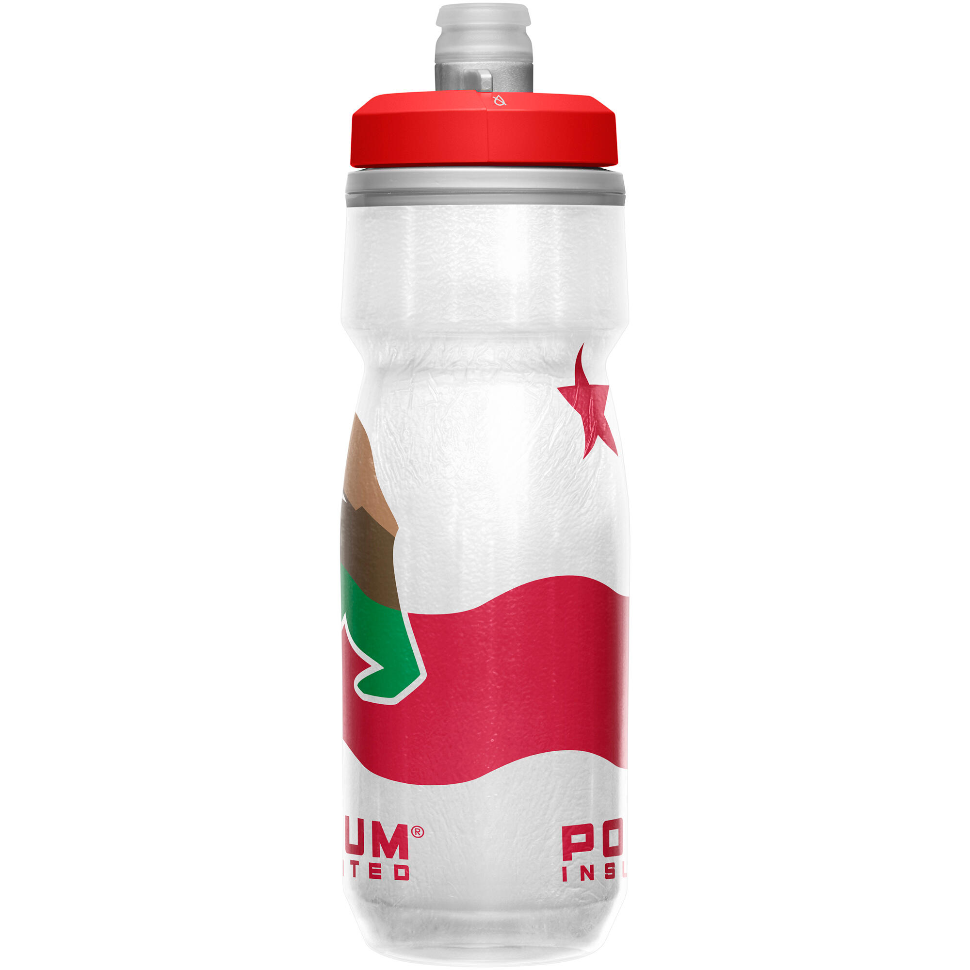 Bidon rowerowy izolowany CamelBak Podium Chill 620ml Edycja Limitowana 4/4