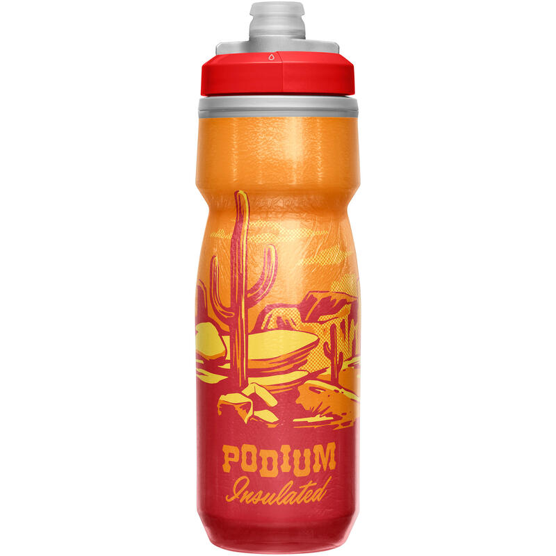 Bidon rowerowy izolowany CamelBak Podium Chill 620ml Edycja Limitowana