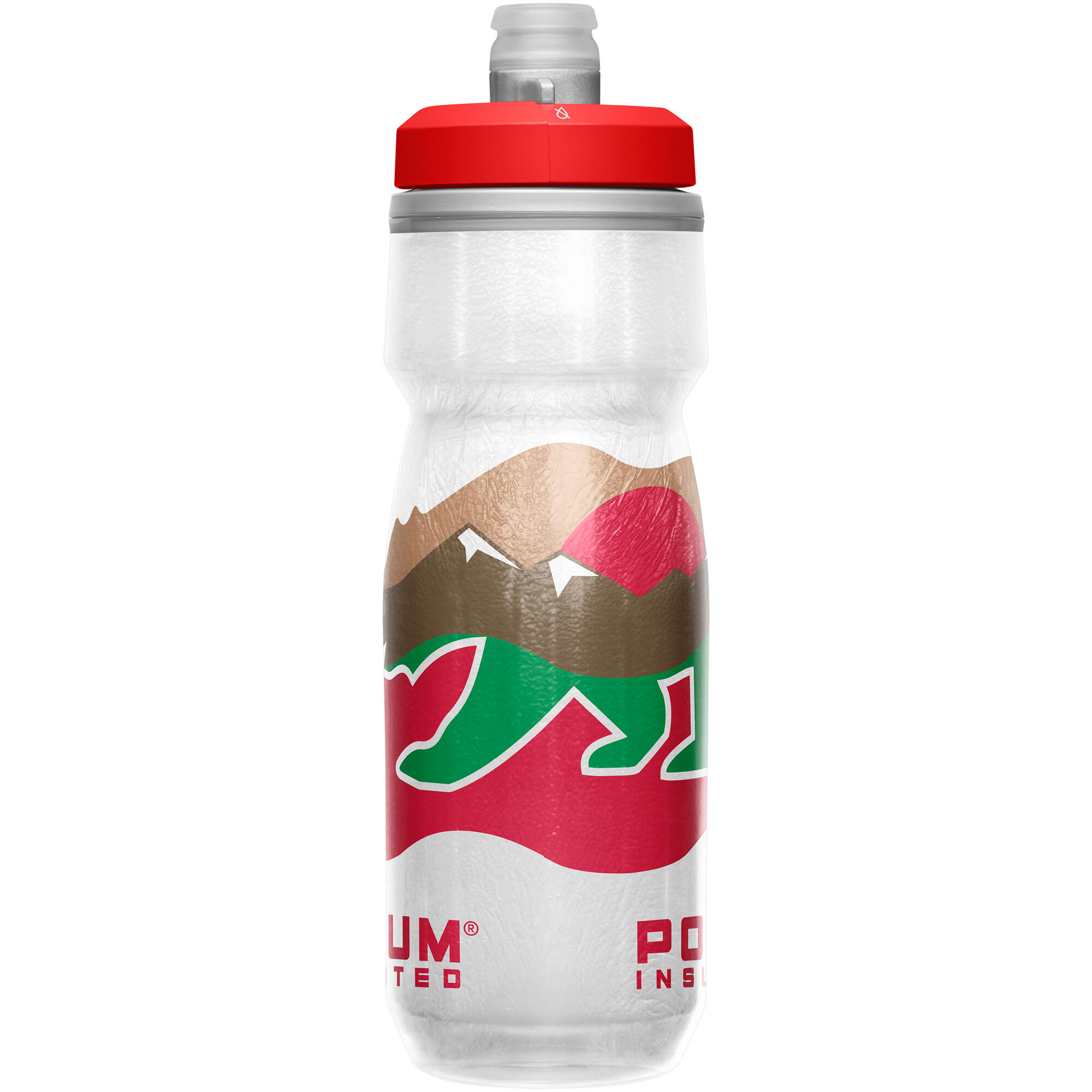 Bidon rowerowy izolowany CamelBak Podium Chill 620ml Edycja Limitowana 2/4