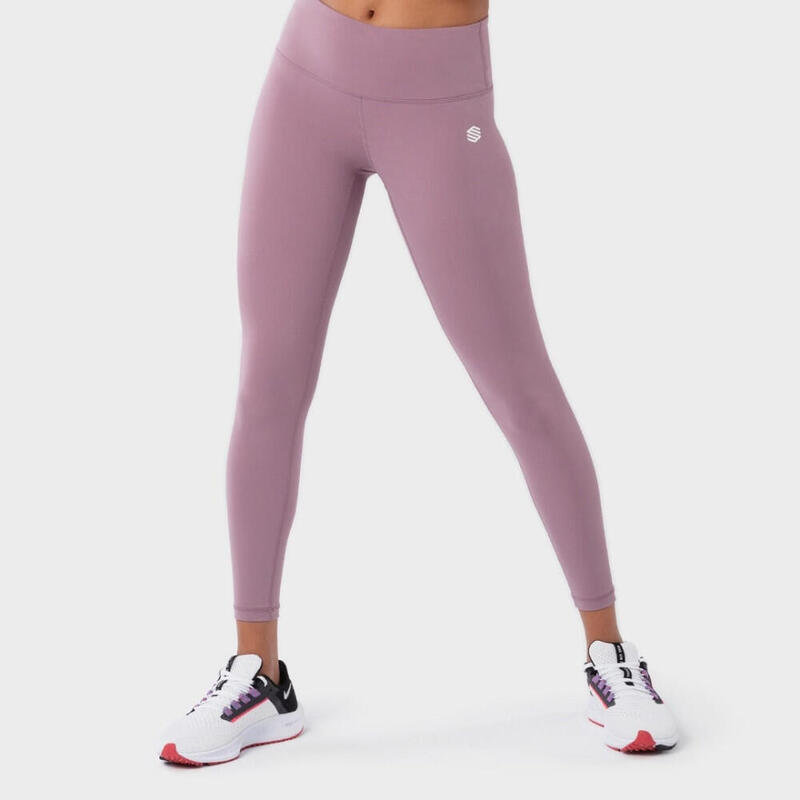 Damen Fitness Trainingsleggings mit mittelhohem Bund Luxe SIROKO Mauve