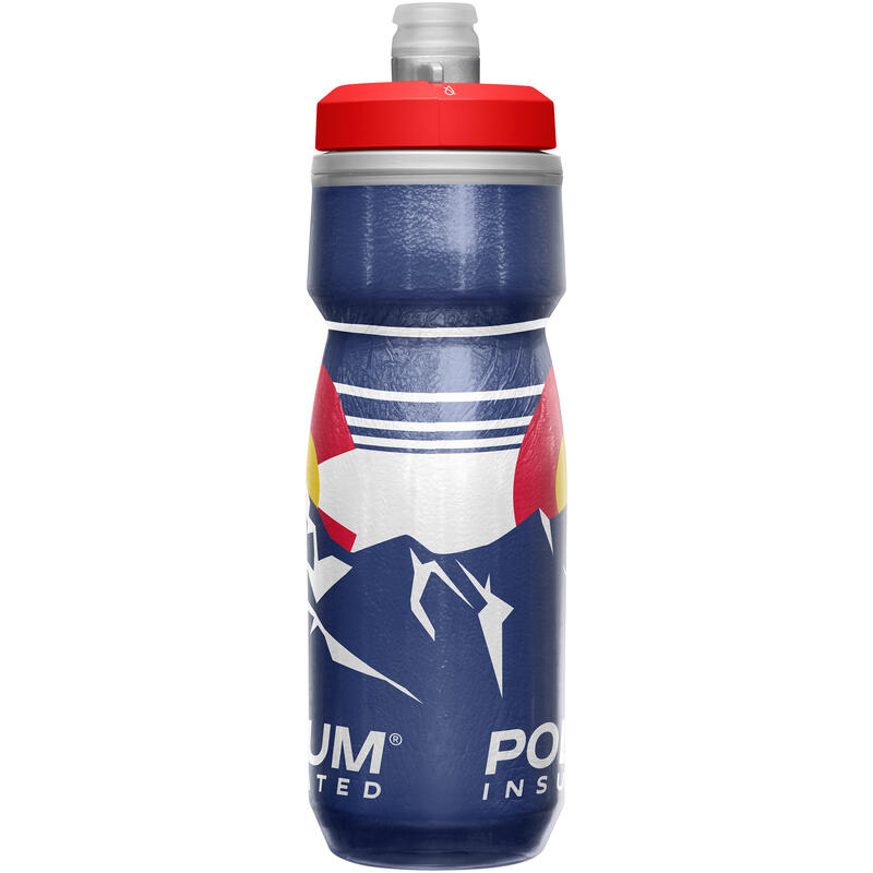 Bidon rowerowy izolowany CamelBak Podium Chill 620ml Edycja Limitowana