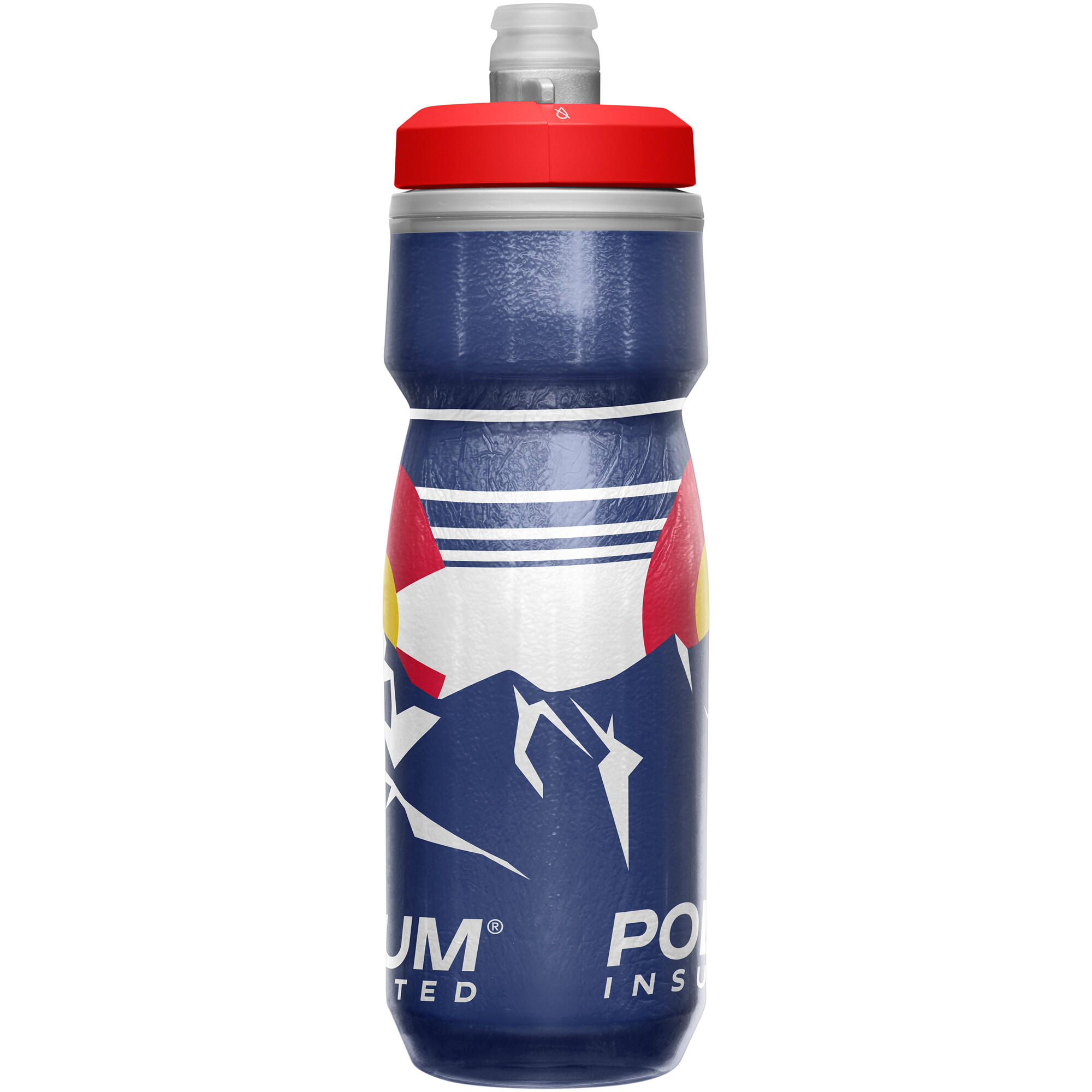 Bidon rowerowy izolowany CamelBak Podium Chill 620ml Edycja Limitowana 2/4
