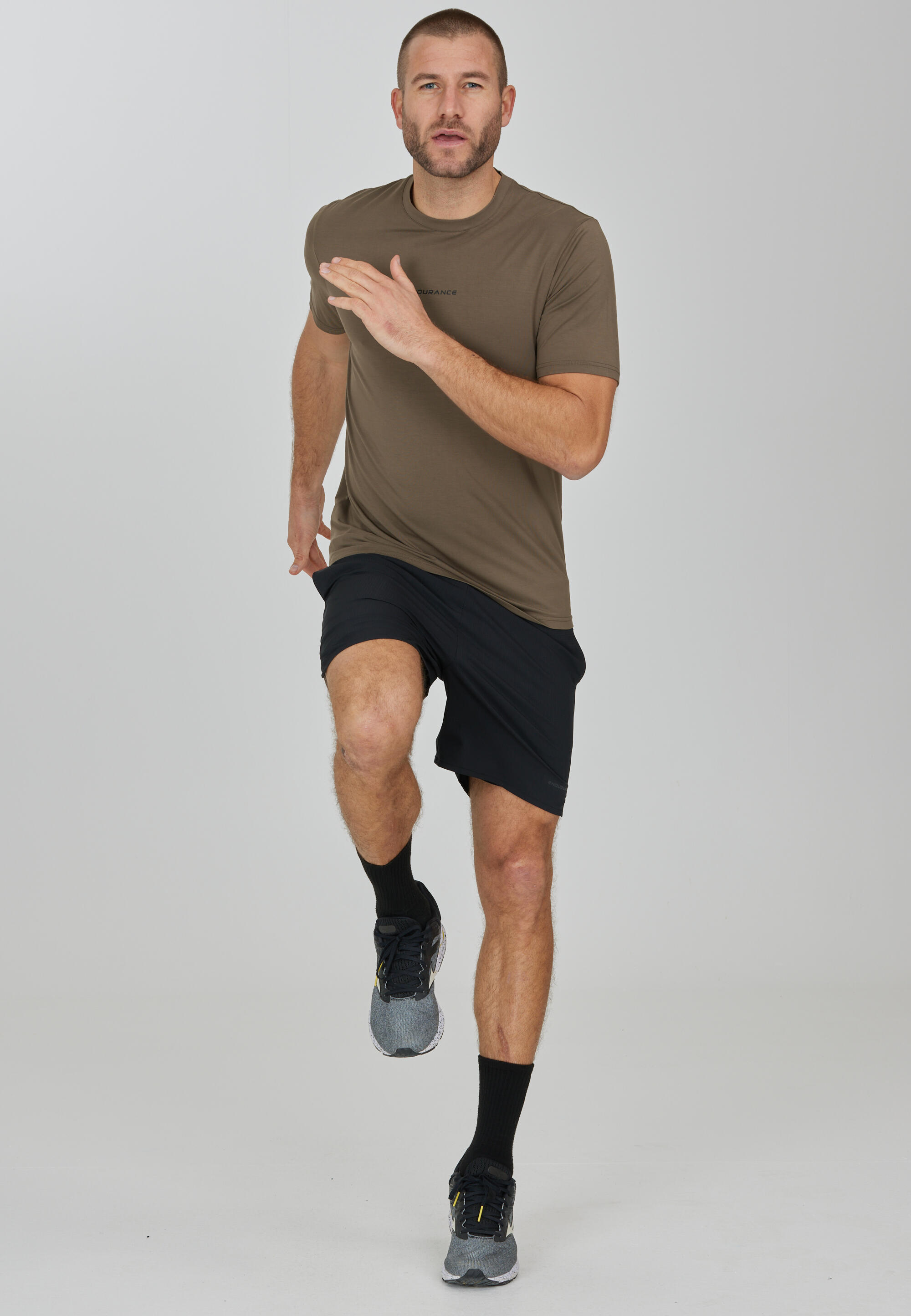 Koszulka treningowa męska Endurance Winicol S/S 3/6