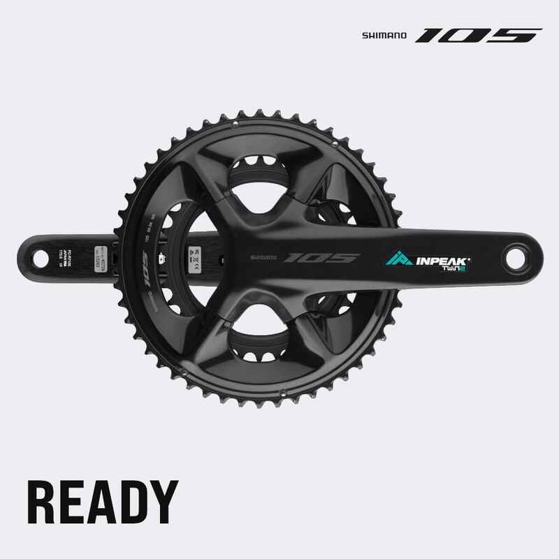 INPEAK TWIN2 POWERMETER | SHIMANO 105 FC-R7100 50-34T