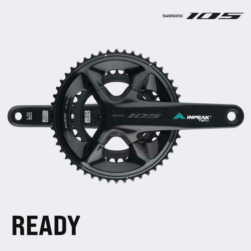 Potenciometro INPEAK TWIN2| SHIMANO 105 FC-R7100 50-34T