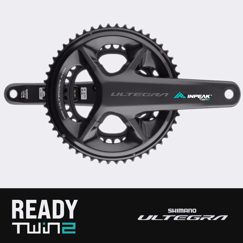 Powermetru INPEAK TWIN2 | SHIMANO  ULTEGRAFC-R8100 50-34T