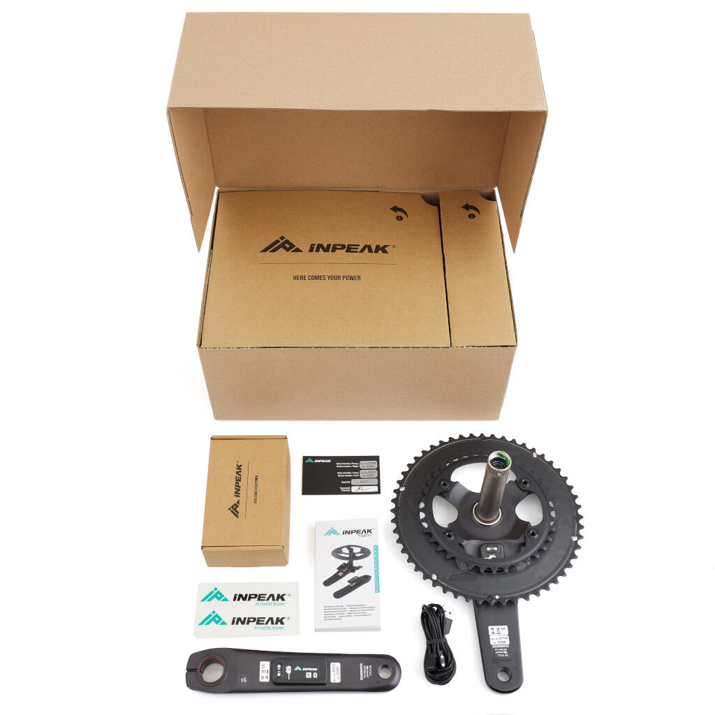 INPEAK CUSTOM - Instalare powermetru cu două fețe SHIMANO ULTEGRA 6/6