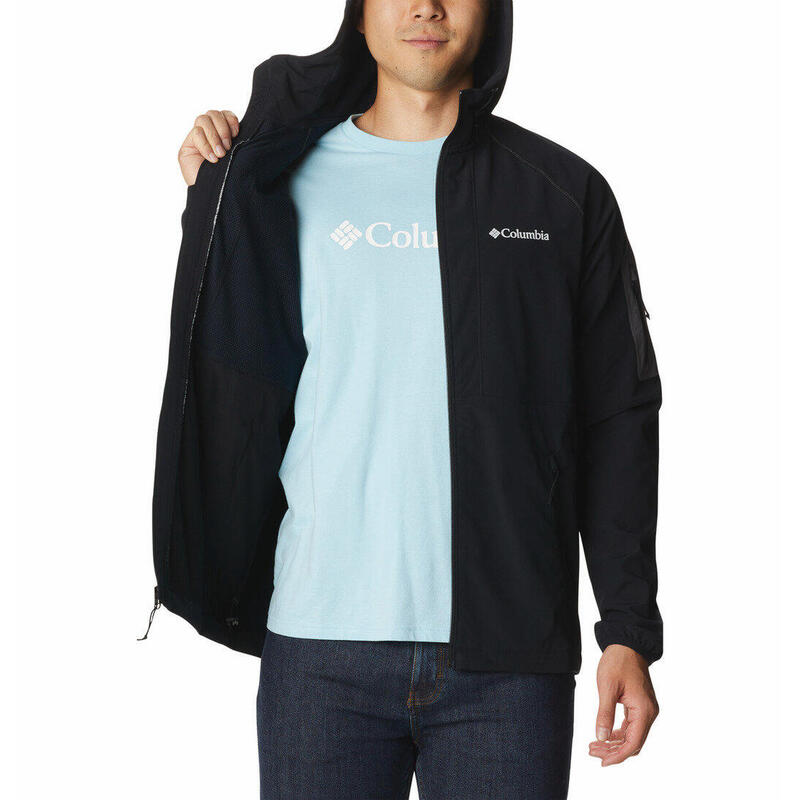 Jacheta softshell Tall Heights Hooded Softshell - negru barbati