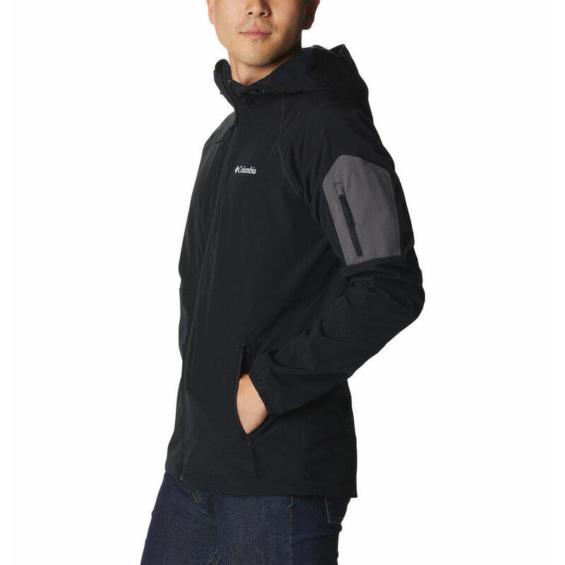 Jacheta softshell Tall Heights Hooded Softshell - negru barbati